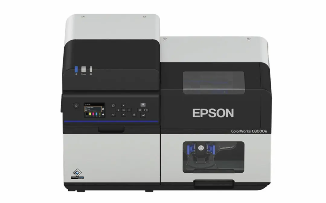 Epson Launch New Industrial Label Printer – Epson C8000e