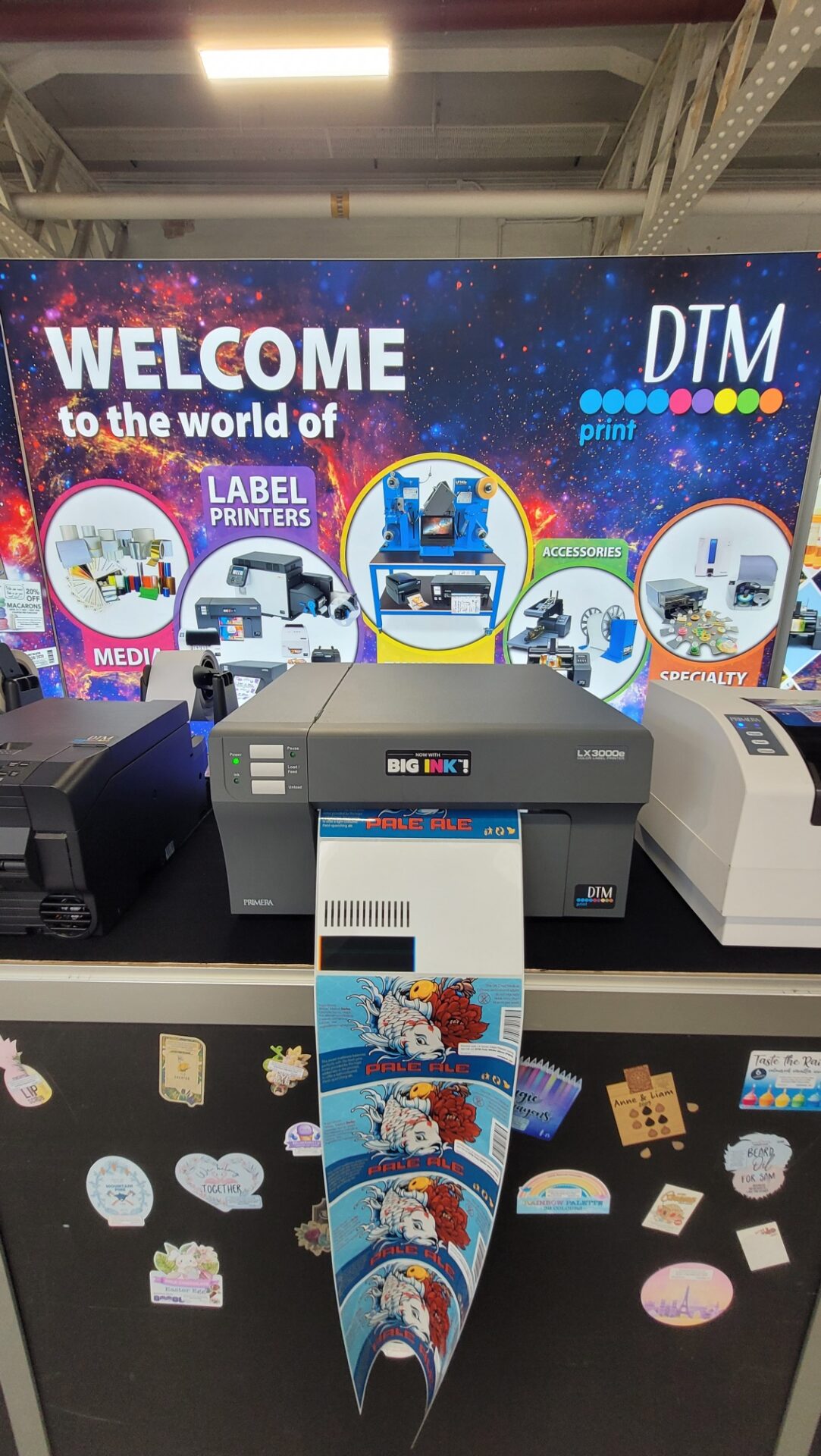 DTM LX3000e Label Printer