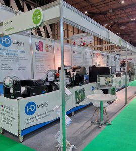 HD Labels Stand