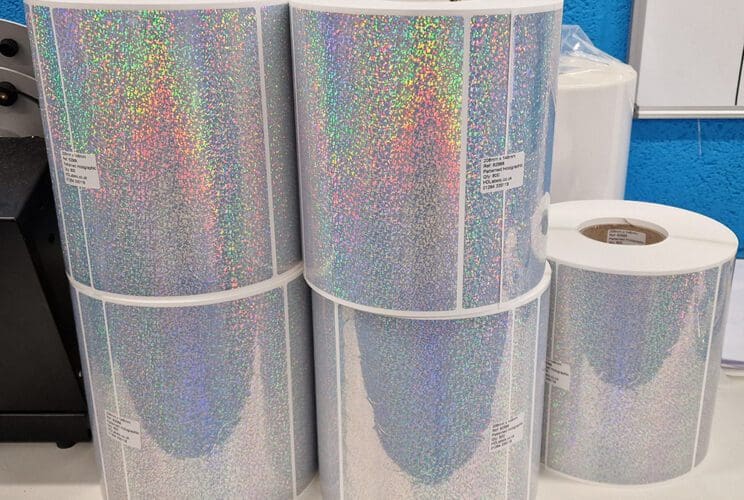 Holographic Inkjet Labels